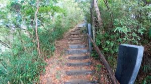 菊水山の階段
