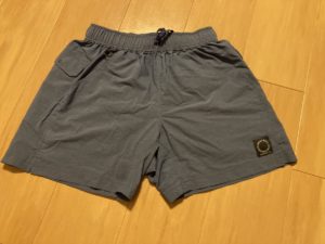Light 5-Pocket shortsの修理結果